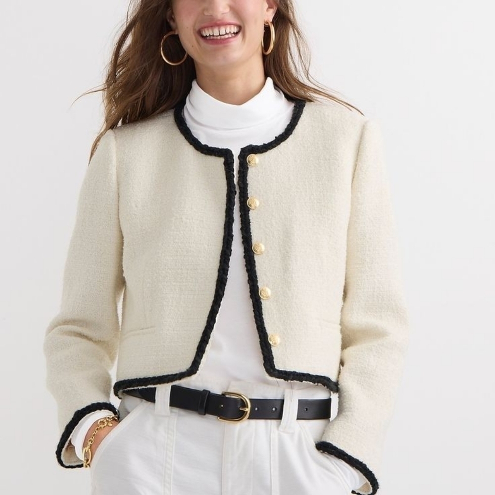 J.Crew Louisa Lady Tweed Jacket